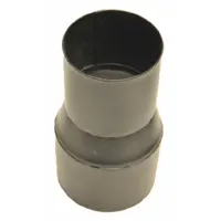 This reducer sleeve transitions a dust collection port from 3 in to 2-1/2 in diameter. It is used to connect hoses of different sizes in metal dust collection systems, ensuring proper fit and airflow. Compatible with JET metal dust collector models 414800 and 414840