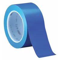 Floor Marking Tape: Gen Purpose, Solid, Blue, 4 in x 108 ft, 5.2 mil Tape Thick, 3M™ (MPN 471)