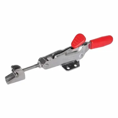 JW WINCO Latch Type Toggle Clamp: Horizontal, Includes Locking Handle - T-Head Latching Bolt Toggle Clamps