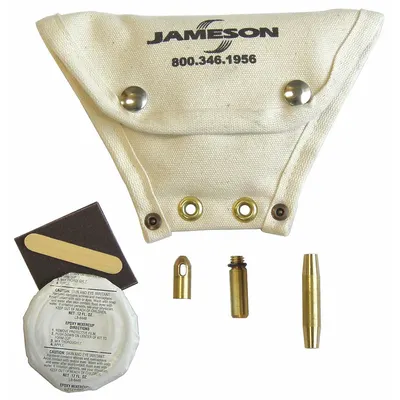 JAMESON Replacement Ferrules: 8 in Lg (MPN 6-14-AK) - Replacement Fish Tape Eyelets