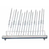 LABCONCO Pipette Insert: Pipet Insert, Inserts, Stainless Steel, Holds (16) Pipettes (MPN 4595200)