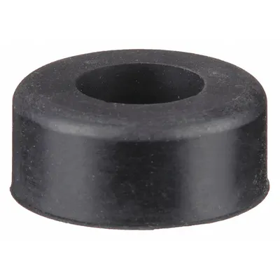 OEM APPROVED VENDOR Bumper Door Stop, 1 in Wd, 1/2 in Overall Ht, Black - Standard Door Stops