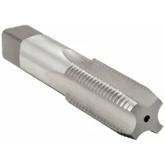 This STI tap is designed for cutting threads prior to installing screw thread inserts. It features a 1 1/4"-7 UNC thread size, H4 / 3B tolerance, 4 straight flutes, and a plug chamfer. Suitable for general-purpose thread cutting in metal parts to accommodate inserts.