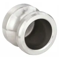 Dust Plug: 4 in Coupling Size, 100 psi Max. Working Pressure @ 70 F, 2 9/32 in Overall Lg (MPN BULK-CGF-350)