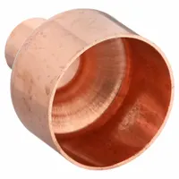 NIBCO Sweat Fitting Coupling: 2 1/2 in CTS x 1 in CTS, Cup x FTG, Wrot Copper (MPN 600R 21/2X1)