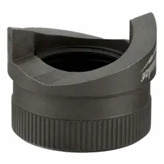 Round knockout punch and die set with 1/2 in nominal size. Rated for use on 12 ga sheet steel. Tool body constructed from stainless steel. Not rated for stainless steel material.