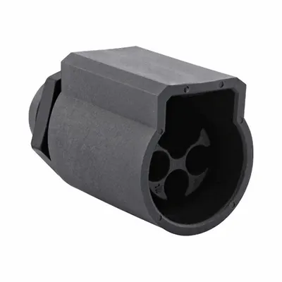 SOURIAU Trim Trio UTL Jam Nut Receptacle, 6 Contacts, 16 A, IP69K, UTL7102G1W3S - Trim Trio UTL Harsh Environment Circular Connectors