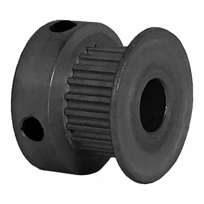 Dayton Timing Pulley: Modified Curvilinear, Fixed, For GT Timing Belt Section - GT Section Fixed-Bore Timing Pulleys with Hub