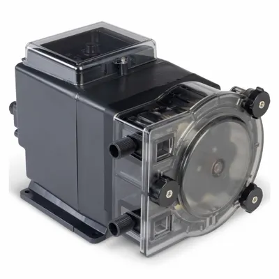 STENNER Peristaltic Chemical Metering Pump: 120V AC, 1/16 hp HP, 150 gpd Max. Flow Rate - Variable Flow Peristaltic Chemical Metering Pumps