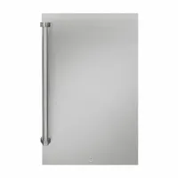 DANBY Refrigerator: Stainless Steel, 4.4 cu ft Total Capacity, 3 Shelves, Energy Star Certified (MPN DAR044A1SSO)