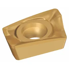 Parallelogram indexable milling insert with G55 chipbreaker geometry. Designed for general-purpose milling of steel and cast iron in medium-duty machining operations. Provides efficient chip evacuation and good surface finish.