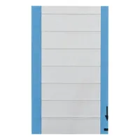 Inspection Label: 1 1/2 in Wd, 1/2 in Ht, Silver, Rectangle, Matte, Aluminum, Indoor/Outdoor, 25 PK (MPN WOAF-30-PK)