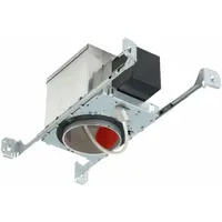Recessed Down Light Kit: 4 in Dia, Halogen, For Flat Ceiling, 50 W, 120V AC, IC (MPN 10F241)