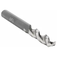 Cobalt screw-machine length drill bit with a 130° point, parabolic flute, and fast spiral design for efficient chip evacuation. Used in automated machining operations for drilling precise holes in metal workpieces.