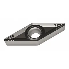 Diamond indexable turning inserts for precision machining of hard materials. Available in two variants: VCMT331-RM4 WSM10S and VCMT160404-RM4 WSM10S. Used in turning operations where wear resistance and surface finish are required.