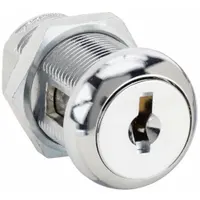 Cam Lock: Std Keyed Cam Lock, Keyed Alike, Zinc Die-Cast, Chrome-Plated, 1 1/2 in Straight Cam Lg (MPN G CR11251203PCSM2)
