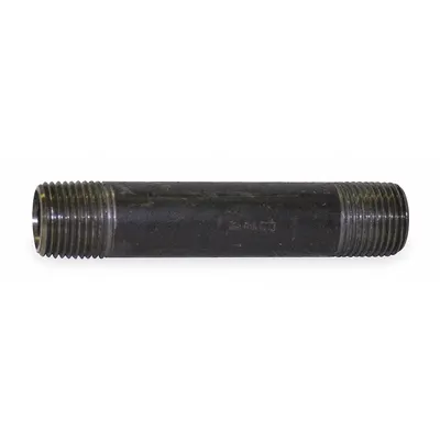 BECK Pipe Nipple: 4 in Nominal Pipe Size, Male NPT x Male NPT, 11 in Lg, Schedule 80 - Schedule 80 Medium Pressure Pipe & Pipe Nipples