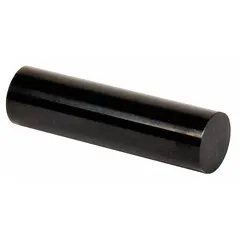Steel plug and pin gauge with black oxide finish, 0.5360 in diameter, Class ZZ tolerance of 0.00020 in, and surface finish 10 microinch or better. Used as a no-go (minus) gauge to verify that a hole's minimum diameter does not exceed the specified limit in quality control applications.