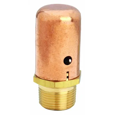BELL Atmospheric Vacuum Breaker, 3/4 in, Brass, Unfinished, for Steam Media - Atmospheric Vacuum Breakers