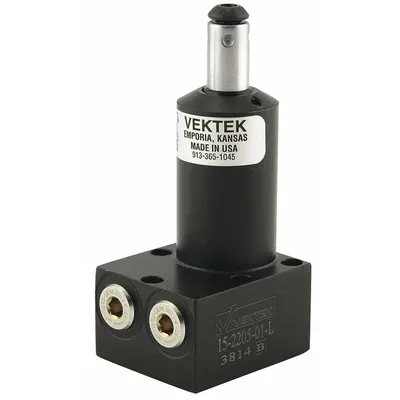 VEKTEK Swing Clamp Hydraulic Cylinders: Double Acting, 450 lbf Clamping Force - Lower Flange Mount Swing Clamp Cylinders