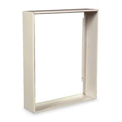 Dayton Mounting Frame: Surface, For 5ZK64/5ZK66/5ZK68/5ZK70, 12-1/2 in x 10-1/2 in - Mounting Brackets & Frames for Electric Wall & Ceiling Heaters