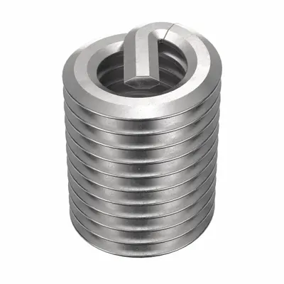 OEM Screw-Locking Tanged Helical Insert, M3-0.50, Plain, 10 PK - Screw-Locking Tanged Helical Inserts