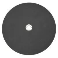 Silicon carbide cut-off wheel for concrete and masonry. Type 1 flat wheel with 24 grit, 14" diameter, 1/8" thickness, and 20 mm arbor. Part of the Big M.A.C. Heavy Duty series