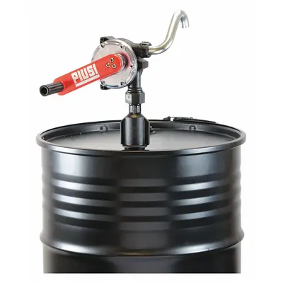 PIUSI Hand Pump: Rotary, Pump with Spout, Bung, 10.67 oz per stroke - Rotary-Action Fuel Transfer Pumps