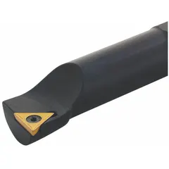The DORIAN TPBN08-2 indexable boring bar is designed for precision internal machining operations such as boring, turning, and facing. It accepts indexable inserts for quick changes without tool resetting, suitable for general metalworking applications.