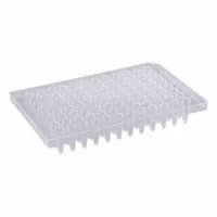 QORPAK PCR Well Plate: Sterile, 96 Wells, 0.2 mL, RNase/DNase Free, Square, Polypropylene (MPN 341366)