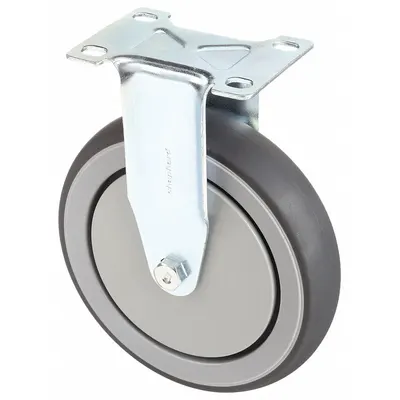 OEM Plate Caster: Rigid - Debris-Resistant Plate Casters