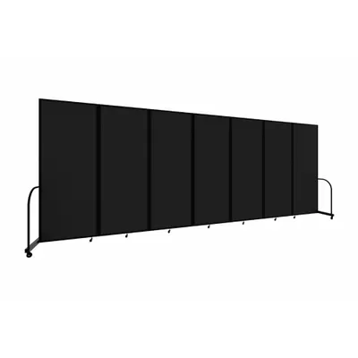 SCREENFLEX FRD-FS-7619 Mobile Welding Screen, 90 in H x 235 in W, 1 in Frame - Mobile Welding Screens