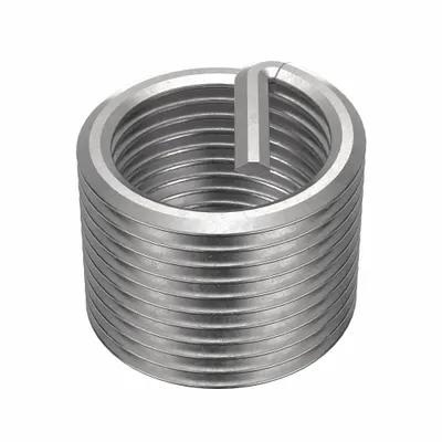 OEM Free-Running Tanged Helical Insert, 1"-12 Thread Size, 1 in Overall Length - Free-Running Tanged Helical Inserts