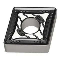 Diamond indexable turning insert for precision machining of non-ferrous materials, composites, and abrasive alloys. Available in two geometries: CNMG643-RP7 WKP30S and CNMG190612-RP7 WKP30S. Designed for turning operations requiring high wear resistance and surface finish.