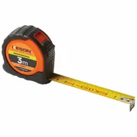 KESON Tape Measure: Nonmagnetic Single Hook Tip, 3 m, Plastic, High-Visibility Orange (MPN PGPRO3MV)