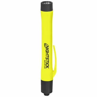 NIGHTSTICK Intrinsically Safe Handheld Flashlight: 125 lm, 2.25 hr Run Time at Max. Brightness - Penlights