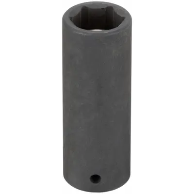 WESTWARD Impact Socket: 1/4 in Drive Size, Metric, 5.5 mm Socket Size, 6-Point - 1/4" Drive Impact Sockets