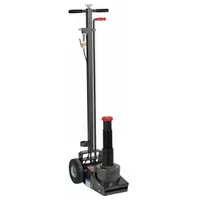 GRAY Truck Axle Jacks: Steel, Pneumatic, Air, 35 ton Load Capacity, 9 1/4 in Min Lift, Trucks (MPN TSL-70)