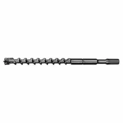 Spline concrete and masonry drill bit for use with rotary hammer drills. Overall length 36 in, maximum drilling depth 31 in. Suitable for drilling into concrete, brick, and block in construction and industrial maintenance applications.