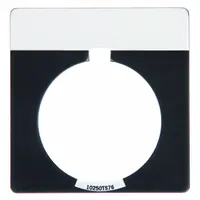 Legend Plate: 30 mm Panel Mounting Size, Rectangular, 5 in Overall Ht x 4 in Overall Wd (MPN 10250TS76)