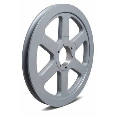 OEM V-Belt Pulley: B124 - Bushed-Bore Cast-Iron V-Belt Pulleys