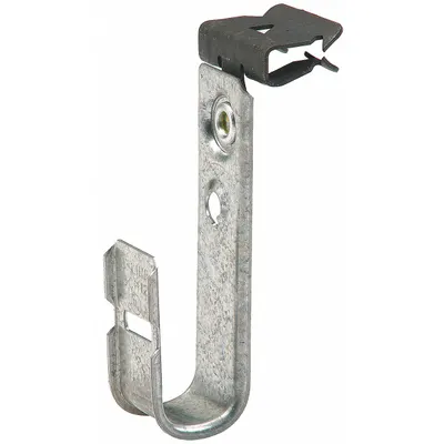 COOPER B-LINE J-Hook: Hammer-On with Locking Latch, 3/4 in Max. Bundle Dia. - Beam Mount J-Hooks