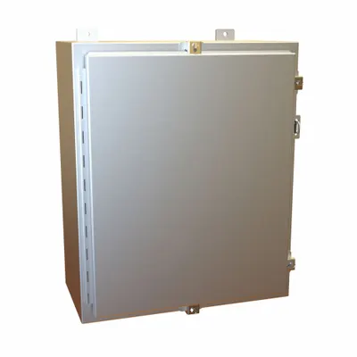 HAMMOND Electrical Enclosure: Aluminum, 24 in x 20 in x 10 in, NEMA 12/13/4/4X - Aluminum Washdown Enclosures