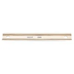 Steel socket rail with an 11-inch overall width and silver finish. Designed for organizing sockets in workshops, garages, and industrial maintenance environments. Provides a compact solution for keeping sockets accessible and preventing loss during mechanical or assembly work.