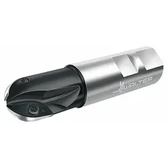 Indexable profiling end mill for high-precision profiling, slotting, and contouring operations. Suitable for steel, stainless steel, and cast iron workpieces. Features a 14 mm diameter and 2-flute design for stable cutting.