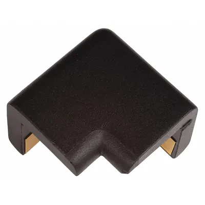KNUFFI Radius Corner Guard: Polyurethane Foam, Round Shape, 5 in Overall Lg, 0.5 in Overall Thick - Corner Protectors