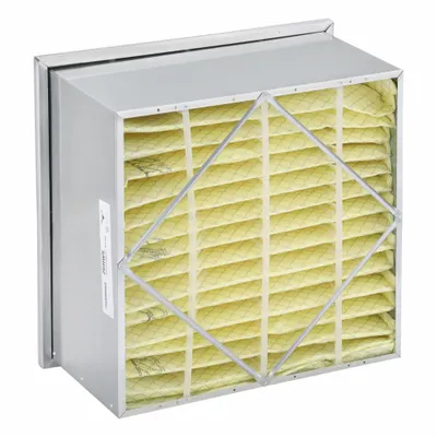 OEM Rigid Cell Air Filter: 24 in x 24 in x 12 in, Fiberglass, Single Header - MERV 9 Rigid Cell Air Filters