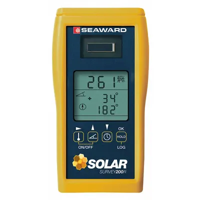 SEAWARD SS200R Solar Irradiance Meter with Datalogging and Compass - Solar Irradiance Meters