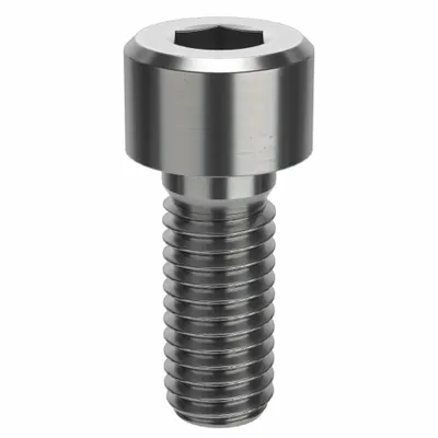 AMPG Socket Head Cap Screw: M8x1.25 Thread Size, 20 mm Lg, Std, Plain, Stainless Steel - Metric System Standard Socket Head Cap Screws