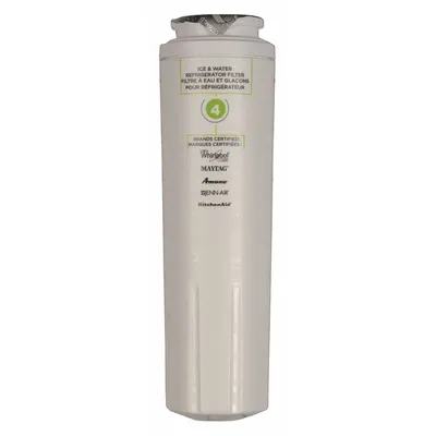 WHIRLPOOL Quick-Connect Water Filter: 8 in Overall Ht (MPN EDR4RXD1) - Quick-Connect Ice Machine & Refrigerator Water Filters